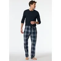 Schiesser Pyjamahose Mix + Relax funktionale Knopfleiste, Bindeband, seitliche Taschen