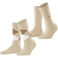 Burlington Socken Everyday Mix 2-Pack Socken (2-Paar) aus weicher gekämmter Baumwolle