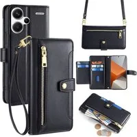 betterfon Handykette mit Portemonnaie für Xiaomi 17T - Handykette mit 5 Kartenfächer, Hände frei – mit Silikonhülle & Schnur für flexiblen Alltag