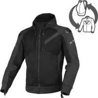 Macna Motorradjacke Brero Motorrad Textiljacke Ellenbogenprotektoren enthalten,perforiert,Schulterprotektoren en