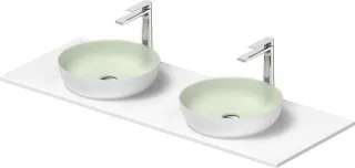 Duravit Sivida SET, Aufsatzbecken 2 r.400 B.Aussen: weiss seidenmatt  268016FG00