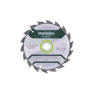 Metabo Sägeblatt cordless cut wood - classic 165, WZ- Blister - 628650000