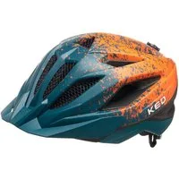 KED Kinderhelm Street Junior, green orange 49-55 cm