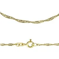 Firetti Collierkettchen Schmuck Geschenk Gold 333 od 585 Singapurkettengl. in mehreren Breiten, Made in Germany