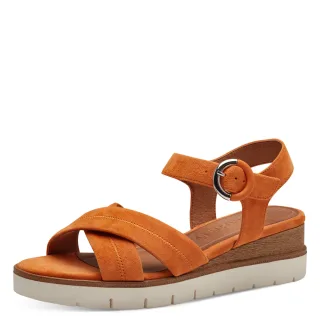 Tamaris - Da.-Sandalette orange - Gr. - 36