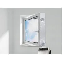LuxusKollektion Insektenschutz-Fensterrahmen Fensterabdichtung Klimageräte Schlauchverlängerung Altbau 400 cm