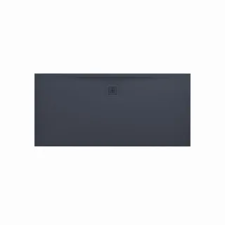 LAUFEN Duschwanne Pro aus Marbond 1600x750x32 Ablauf lange Seite Anthrazit, H2139570780001 H2139570780001