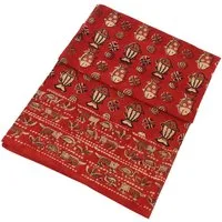 Guru-Shop Tagesdecke Blockdruck Tagesdecke, Bett & Sofaüberwurf,..