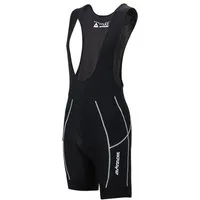 Airtracks Fahrradhose Herren Fahrradhose mit Träger Kurz Pro komfort Radhose mit 3D Air & Quick Dry Funktion » S M L XL XXL XXXL «