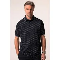 Boston Park Poloshirt Poloshirt Halbarm Piqué Alloverprint