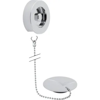 Geberit Stopfen mit Rosette und Kette (52 cm) 240468211