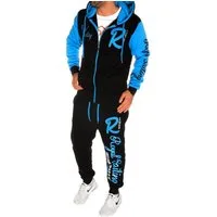 RMK Jogginganzug Herren Jogging Anzug Trainingsanzug Sportanzug Hausanzug Fitness Set, mit Kapuze
