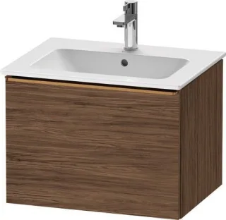 Duravit D-Neo Waschtischunterbau wandhängend Nussbaum dunkel Matt 610x462x440 mm - DE4261004210000 DE4261004210000