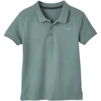 vertbaudet Poloshirt Jungen Poloshirt, kurze Ärmel Stickerei
