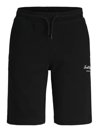 JACK&JONES - JPSTGORDON ARCHIVE SWEAT SHORTS MID JNR Schwarz - Gr. - 152