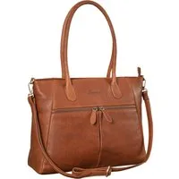 Benthill Handtasche Damen Echt Leder Damentasche Shopper Umhängetasche Schultertasche, Schultergurt / Umhängegurt Reißverschlussfach