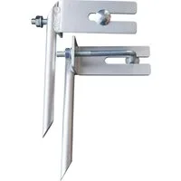 KRAUSE Leiternspitzen CombiSystem, für Leitern mit Holmquerschnitte 64 x 25 mm bis 97 x 25 mm, zum Aufschrauben, (Set, 2-St)