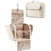 Zaewry Kosmetiktasche Kulturbeutel Damen, Kulturtasche zum Aufhängen, Toiletry Bag, Kosmetiktasche Reise Waschtasche Transparent für Makeup