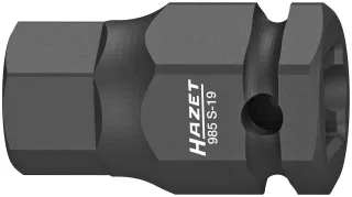 HAZET Schlag- Maschinenschrauber Schraubendreher-Steckschlüsseleinsatz (1/2 Zoll) - 985S-19