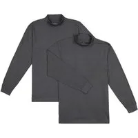 RAGMAN Stehkragenshirt Set: (Packung, 2-tlg)