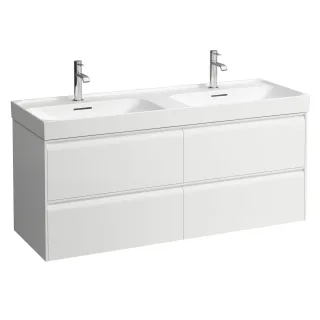 LAUFEN Waschtischunterchrank MEDA 448x1284x515 4 Schubl integ. H4216440112601
