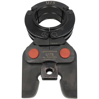 Rothenberger Pressschlinge, U, 75 mm, mit Zwischenbacke - 1000004932