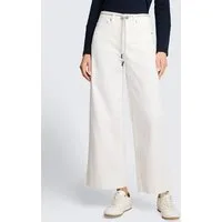 TOM TAILOR 7/8-Jeans Jeanshosen TTNELMA CULOTTE Jeans mit Bindegürtel