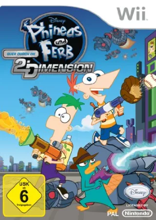 Phineas & Ferb - Quer durch die 2. Dimension [Nintendo Wii]