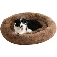 HS.SUPPLY Tierbett flauschiges Hundebett, Tierbett, Katzenbett - kuschelig weich, PP-Baumwolle, Maschinenwäsche geeignet & rutschfeste Unterseite