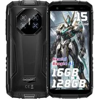 DOOGEE Fire 3 Pro 16GB RAM+128GB ROM Android 15 Outdoor Smartphone (13,96 cm/5.5 Zoll, 128 GB Speicherplatz, 16 MP Kamera, 5,5'' Display, IP68/IP69, 16MP Kamera, 8350mAh, NFC, OTG, GPS)