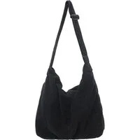 Zaewry Schultertasche Cord Umhängetasche Casual Crossbody Mode Retro große Tasche (1-tlg), Casual Alltagstasche, Leicht & Viel Stauraum
