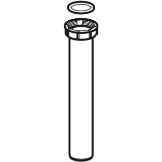 Geberit Anschlusstutzen d32 G1 1/4" weiß-alpin, 242107111 242107111