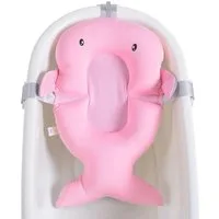 Cangaroo Wanneneinlage Babybadenetz Bailey Badekissen, B: 37 cm, L: 54 cm, 1-tlg., Badeauflage, Kunststoff Clips ab Geburt