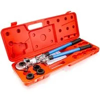Bituxx Presszange Preßzange für Alu Verbundrohr, Set 5-tlg., MS-17182