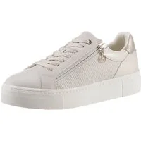 Tamaris Plateausneaker Freizeitschuh, Halbschuh, Schnürer mit Besätzen und Glitzerdetails