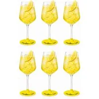Mixcompany Gläser-Set Limoncè Spritz Gläser 6er Set – Aperitifgläser / Spritzgläser m