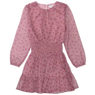 STACCATO - Md.-Kleid dark peach aop - Gr. - 164