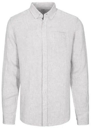 COMMANDER Finest Clothing - Hemd, 1/1 Arm stone - Gr. - XL