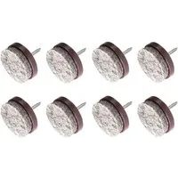 WESTMARK Filzgleiter 8 Filz-/Möbelgleiter zum Bodenschutz mit Nagel Rund ø 2,4 cm, (1 St)