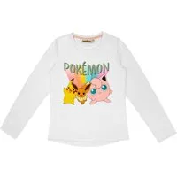 POKÉMON Langarmshirt Pokemon Langarmshirt Pullover Mädchen Pikachu Pummeluff