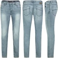 SUBLEVEL Slim-fit-Jeans Sublevel Herren Jeans Hose Basic Stretch Jeanshose Regular Slim Denim