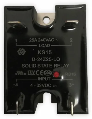 Solid State Relais K15/D-24Z25-LQ, 4...32 V-, 25 A/240 V~