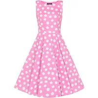 Hearts & Roses London A-Linien-Kleid Lyra Polka Dot Vintage Retro Gepunktet