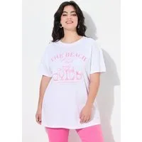 Angel of Style T-Shirt T-Shirt Boxy Fit Cocktails Halbarm