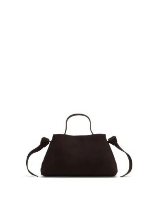 selected men - Wildleder Mini-Tasche braun - Gr. - ONE SIZE