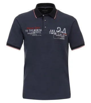 CASAMODA - Polo-Shirt blau - Gr. - L