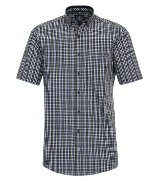 redmond - Freizeithemd Kurzarm grün - Gr. - 3XL