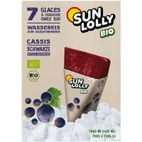 SUN LOLLY Süßigkeit, Sun Lolly Wassereis zum Selbsteinfrieren schw. Johannisbeeren Bio 7er