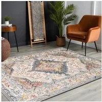 Livabliss Teppich CASABLANCA, rechteckig, Höhe: 12,7 mm, Vintage Orient Teppich im Boho Stil