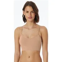 Schiesser Bustier Casual Seamless ohne störende Seitennähte, herausnehmbare Pads, elastisch